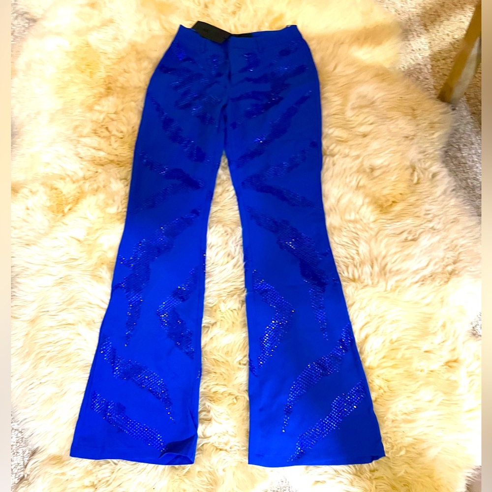 Beautiful Rhinestone embellished dress trousers